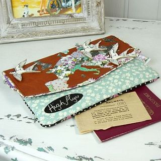 ditsy travel wallet by lisa angel homeware and gifts