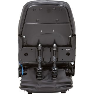 K & M Hydraulic Shock Suspension Construction Seat — Black, Model# 8126