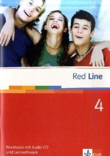 Red Line. Unterrichtswerk fr Realschulen / Workbook mit Audio CD und Lernsoftware 8. Schuljahr Frank Hass Bücher