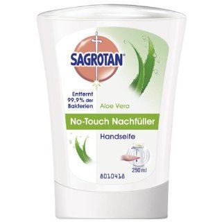 Sagrotan No Touch Nachfller Aloe Vera, 5 x 250 ml Drogerie & Körperpflege
