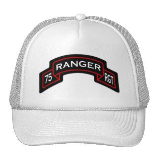 75th Ranger Regiment   Airborne scroll Hat
