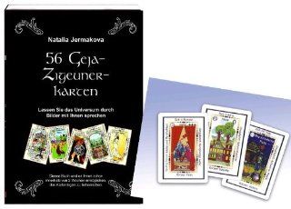 56 Geja Zigeuner Karten, Buch und 56 Wahrsage Karten Natalia Jermakova, Aleksandr Jermakov Bücher