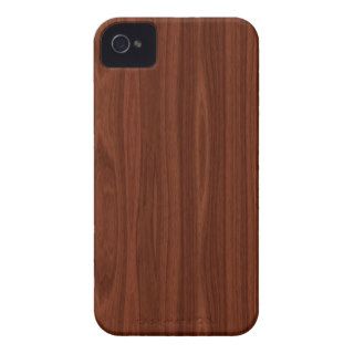 Dark Wood iPhone 4 Case Mate Case