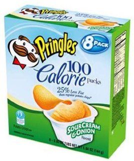 Pringles 100 Pringles 100 Kalorien Paket Sauerrahm & Zwiebel   6er Paket Lebensmittel & Getrnke