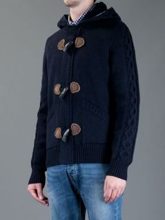 Jeordie's Hooded Toggle Cardigan