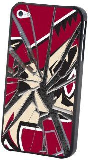 NHL Phoenix Coyotes iPhone 5 Broken Glass Lenticular Case  Sports Fan Cell Phone Accessories  Sports & Outdoors