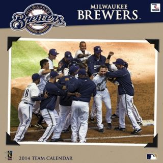 2014 Milwaukee Brewers Wall Calendar