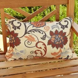 Clara Beige/ Grey Indoor/ Outdoor Sunbrella Accent Pillows (Set of 2) Outdoor Cushions & Pillows