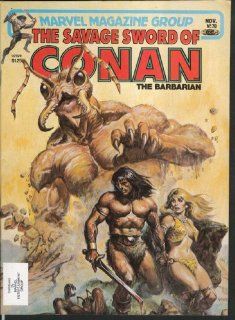 SAVAGE SWORD of CONAN the Barbarian #70 Marvel comic magazine 11 1981 Entertainment Collectibles