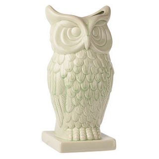 owl vase by the contemporary home