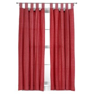 Tadpoles Basic Solid Red 2 pc. Set – 63 Curtain