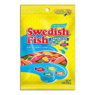Swedish® Fish Soft and Chewy Candy   Assorte