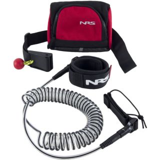 NRS Stand Up Paddleboard Leash with Quick Release Bag