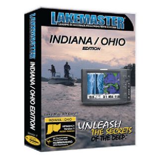 LakeMaster Indiana/Ohio (Lake Erie) ProMap For Humminbird Version 1 695122