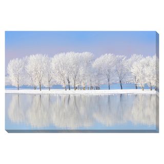 Winter Trees Oversized Gallery Wrapped Canvas Canvas