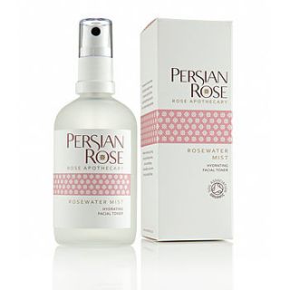 25% off organic rosewater mist by persian rose