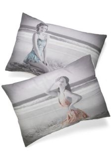 Girly to Bed Pillowcase Set  Mod Retro Vintage Decor Accessories