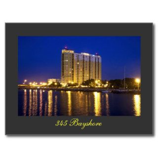 345 Bayshore   Tampa, Florida. U.S.A. Postcards