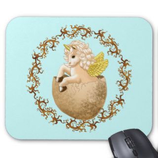 Unicorn Newborn Baby Mouse Pad