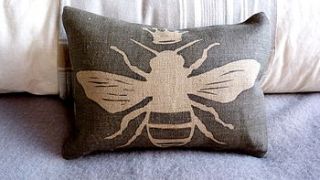 queen bee cushion by helkatdesign