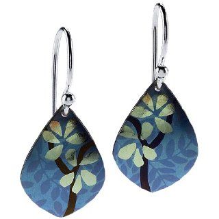 Holly Yashi Niobium Blue Orchid Bloom Earrings Dangle Earrings Jewelry