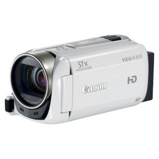 Canon VIXIA HF R500 Flash Memory Digital Camcorder with HD 1080p   White