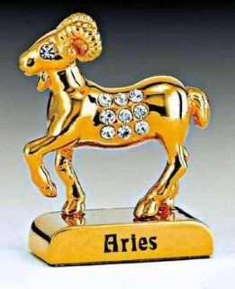 Shop Aries 24k Gold Plated Swarovski Crystal Zodiac Figure at the  Home Dcor Store. Find the latest styles with the lowest prices from
