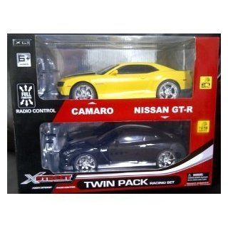 Toy / Game Fanastic Xstreet Twin Pack Racing Set (Camaro Yellow   Nissan Gt  R)   For Ages 1 Year And Up Toys & Games