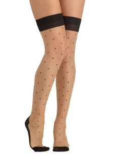 Have a Confetti to Make Thigh Highs  Mod Retro Vintage Tights