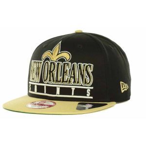 New Orleans Saints New Era NFL Stack Punch 9FIFTY Snapback Cap
