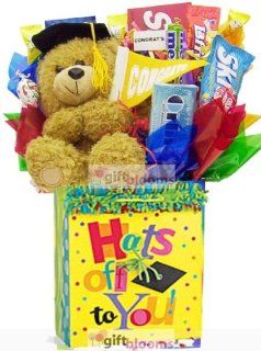 Graduation Gift Bag Candy Basket   Gourmet Snacks And Hors Doeuvres Gifts