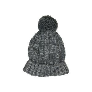 LIDS Private Label PL Womens Lurex Cable Cuffed Knit w/ Pom