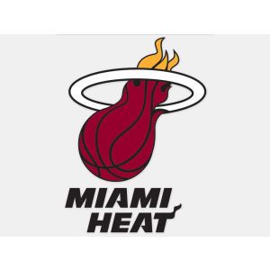 Miami Heat Wincraft 4x4 Die Cut Decal Color