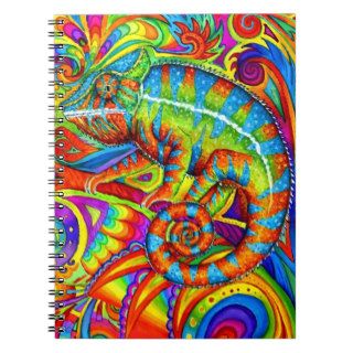 Psychedelizard spiral Notebook