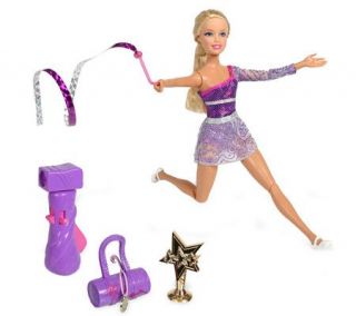 Barbie Gymnastics Divas Twirl Team   Barbie Doll —