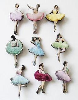 ballerina brooch by matin lapin