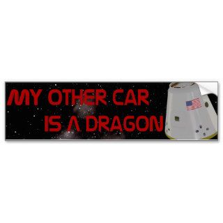 My Other Car Is A Dragon Bumper Sticker