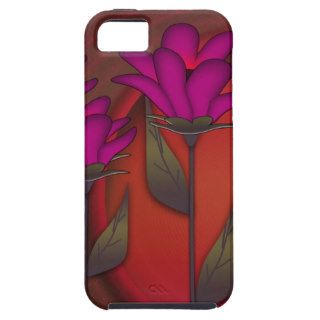 Magenta Floral iPhone 5 Case Mate
