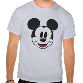 Classic Mickey Face T shirt