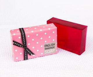 handmade english rose soap bar by english handmade soap