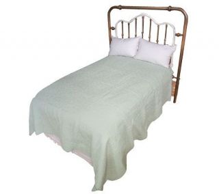 Harmonious Mist All Cotton Handcrafted King Size Quilt —