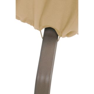 Classic Accessories Fire Pit Cover — Tan, Model# 58992  Patio Furniture Covers