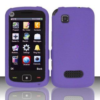 Motorola EX124g Case Sweet Purple Hard Cover Protector (Net10) with Free Car Charger + Gift Box By Tech Accessories Cell Phones & Accessories