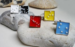 personalised star constellation cufflinks by sonja bessant jewellery
