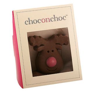 pack of four mini reindeer by chocolate on chocolate