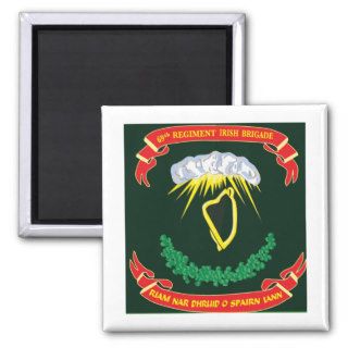 Irish Brigade Fridge Magnet