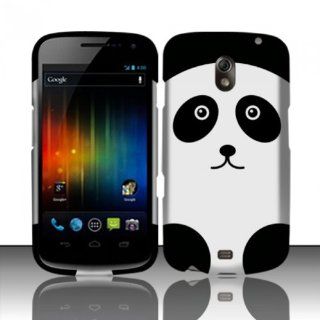 For Samsung Galaxy Nexus CDMA i515/i9250 (Verizon/Sprint) Rubberized Design Cover   Panda Bear Cell Phones & Accessories