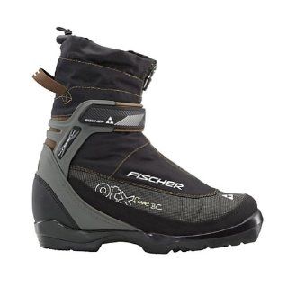 Offtrack 5 BC Ski Boot   Men's Black/Brown 41 by Fischer Skis  Nordic Ski Boots  Sports & Outdoors
