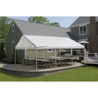 ShelterLogic Super Max 18Ft.W Commercial Canopy — 20ft.L x 18ft.W x 11ft.H, 2in. Frame, 8-Leg, Model# 26773  Super Max   2in. Dia. Frame Canopies