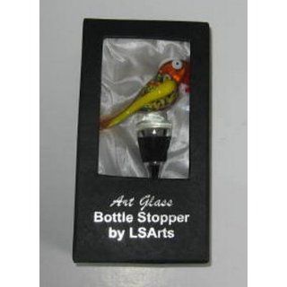 LS Arts Parrot Wine Bottle Stopper Kitchen & Dining